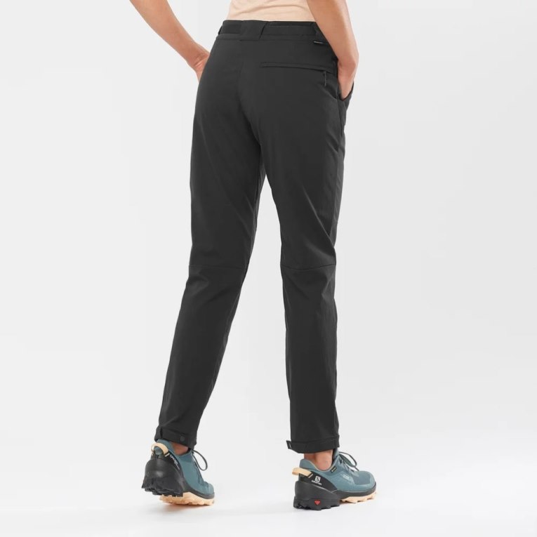 Black Salomon Outrack Women's Sport Pants | IE DQ7892